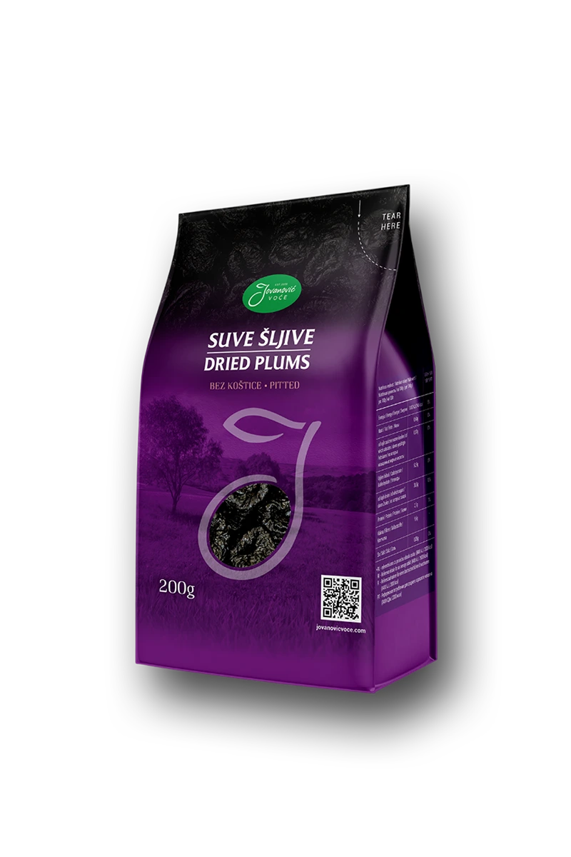 jovanović voće proizvodi suva šljiva bez koštice quattro 200g sr